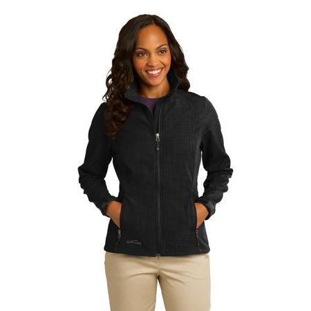 Eddie Bauer ®  Ladies Shaded Crosshatch Soft Shell Jacket. EB533