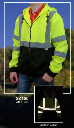 Fulll Zip Hoodie. SZ150