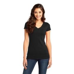 District ®  - Juniors Very Important Tee ®  V-Neck. DT6501