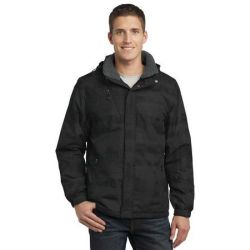 Port Authority ®  Brushstroke Print Insulated Jacket. J320